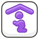 Place Of Worship Emoji from Kawaii Emoji Set
