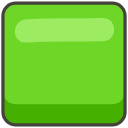 Green Square Emoji from Kawaii Emoji Set