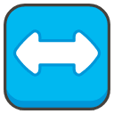 Left Right Arrow Emoji from Kawaii Emoji Set