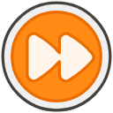 Fast Forward Button Emoji from Kawaii Emoji Set