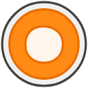 Record Button Emoji from Kawaii Emoji Set