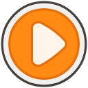 Play Button Emoji from Kawaii Emoji Set