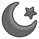 Star And Crescent A Emoji from Kawaii Emoji Set