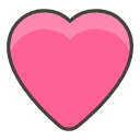 Heart Suit A Element from Kawaii Emoji Set