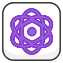 Atom Symbol B Element from Kawaii Emoji Set
