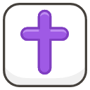 Latin Cross B Element from Kawaii Emoji Set