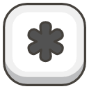 Keycap Asterisk Emoji from Kawaii Emoji Set