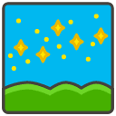 Milky Way B Element from Kawaii Emoji Set