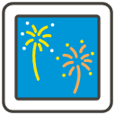 Fireworks Element from Kawaii Emoji Set