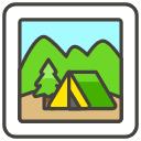 Camping B Element from Kawaii Emoji Set