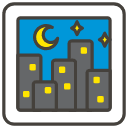 Cityscape Emoji from Kawaii Emoji Set