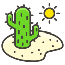 Desert Emoji from Kawaii Emoji Set