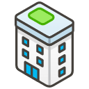Office Building A Emoji from Kawaii Emoji Set