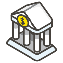 Bank A Emoji from Kawaii Emoji Set
