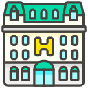 Hotel D Emoji from Kawaii Emoji Set