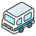 Minibus A Emoji from Kawaii Emoji Set