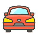 Oncoming Automobile Element from Kawaii Emoji Set