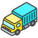 Delivery Truck A Emoji from Kawaii Emoji Set