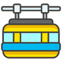 Suspension Railway B Emoji from Kawaii Emoji Set
