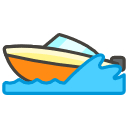 Speedboat C Emoji from Kawaii Emoji Set