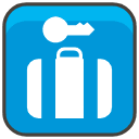 Left Luggage Emoji from Kawaii Emoji Set