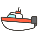 Motor Boat B Emoji from Kawaii Emoji Set