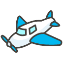 Small Airplane Emoji from Kawaii Emoji Set