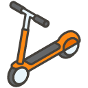 Kick Scooter B Element from Kawaii Emoji Set