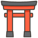 Shinto Shrine B Emoji from Kawaii Emoji Set