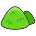 Mountain Emoji from Kawaii Emoji Set