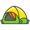 Tent A Emoji from Kawaii Emoji Set