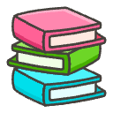 Books Element from Emojis - Kawaii Set