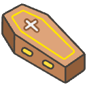 Coffin Element from Emojis - Kawaii Set