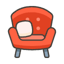 Couch And Lamp A Element from Emojis - Kawaii Set