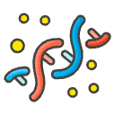 Dna Element from Emojis - Kawaii Set
