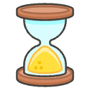 Hourglass Done Element from Emojis - Kawaii Set