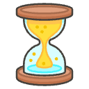 Hourglass Not Done Element from Emojis - Kawaii Set