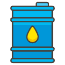 Oil Drum Element from Emojis - Kawaii Set