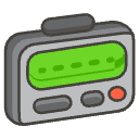 Pager Element from Emojis - Kawaii Set