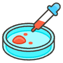 Petri Dish Element from Emojis - Kawaii Set