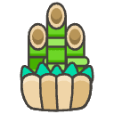Pine Decoration Element from Emojis - Kawaii Set