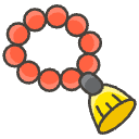 Prayer Beads Element from Emojis - Kawaii Set