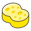 Sponge Element from Emojis - Kawaii Set