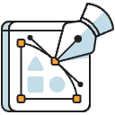 Design Tool Illustration from Porto Duotone Set