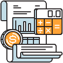 Balance Sheet Illustration from Porto Duotone Set