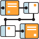 Blockchain Illustration from Porto Duotone Set
