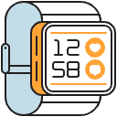 Smartwatch Illustration from Porto Duotone Set