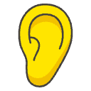 Ear Element from Emojis - Kawaii Set