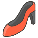 High Heeled Shoe B Element from Emojis - Kawaii Set