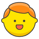 Man Red Hair Element from Emojis - Kawaii Set